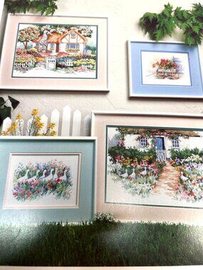 Dawna Barton Summer Gardens Cross Stitch Pattern Book By Dimensions